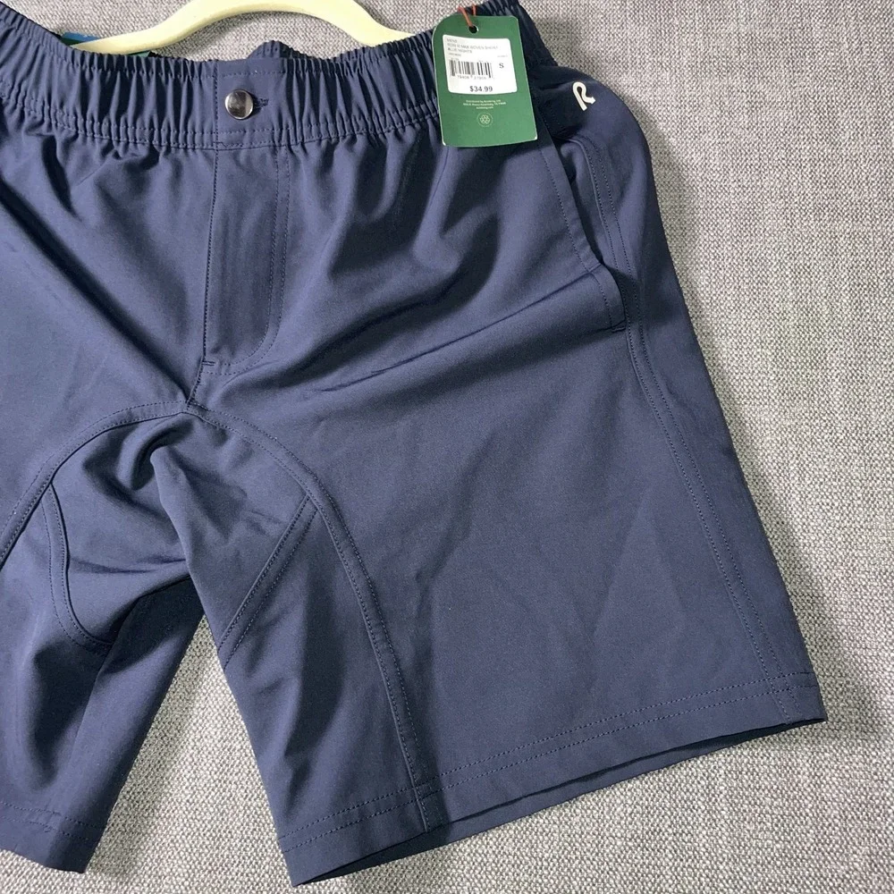 The Row Right Of Way Max Woven Shorts Men Small Blue Nights Elastic Waist Summer